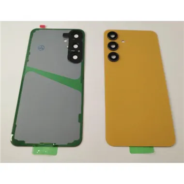 Tapa trasera o tapa bateria naranja para Samsung Galaxy S24 Plus S296 mas lente de camara