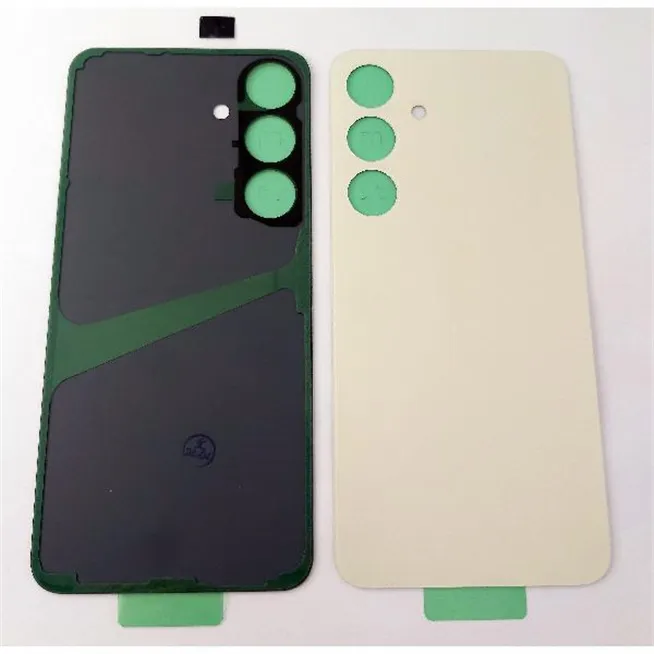 Tapa trasera o tapa bateria amarilla para Samsung Galaxy S24 S921