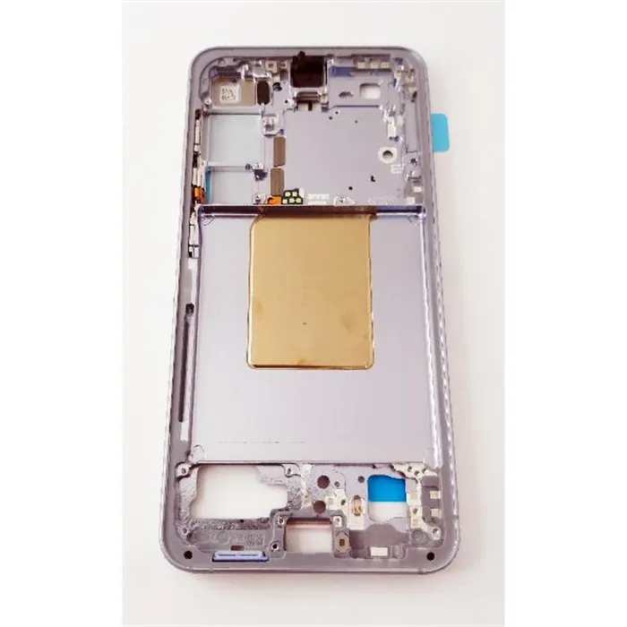 Carcasa central o marco azul para Samsung Galaxy S24 SM-S921B GH82-33418F Service Pack