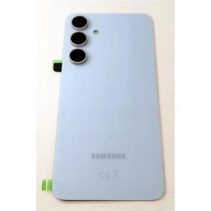 Tapa trasera o tapa bateria azul para Samsung Galaxy S24 FE S721B GH82-35832E Service Pack