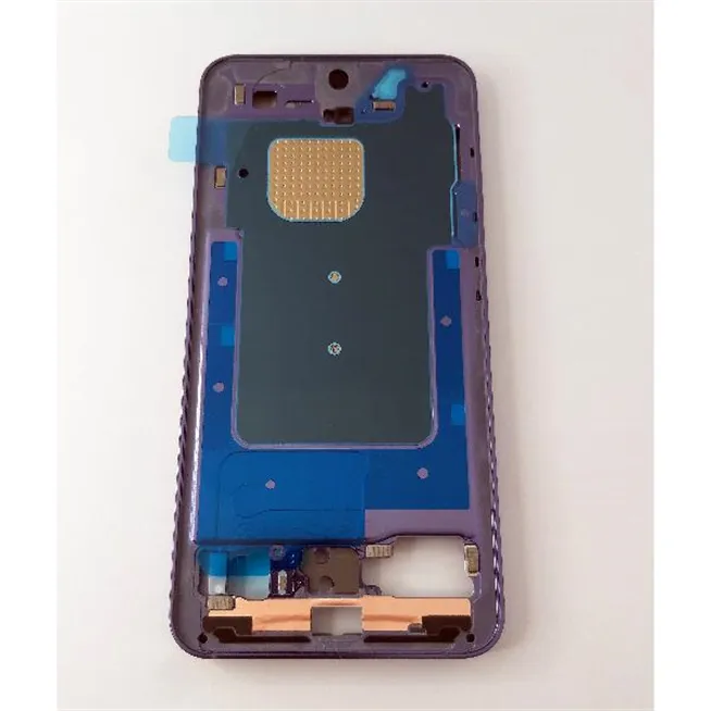 Carcasa central o marco violeta para Samsung Galaxy S24 SM-S921B GH82-33418C Service Pack