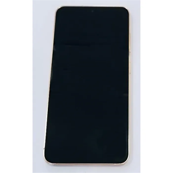 Pantalla lcd para Samsung Galaxy S24 S921 mas tactil negro con marco naranja calidad premium