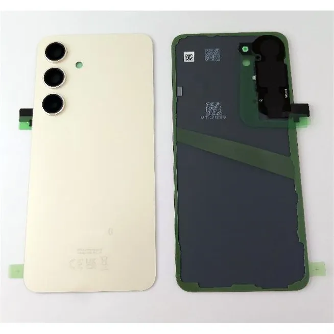 Tapa trasera o tapa bateria amarilla para Samsung Galaxy S24 SM-S921B GH82-33101D Service Pack