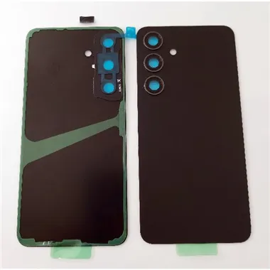 Tapa trasera o tapa bateria negra para Samsung Galaxy S24 S921 con lente de camara