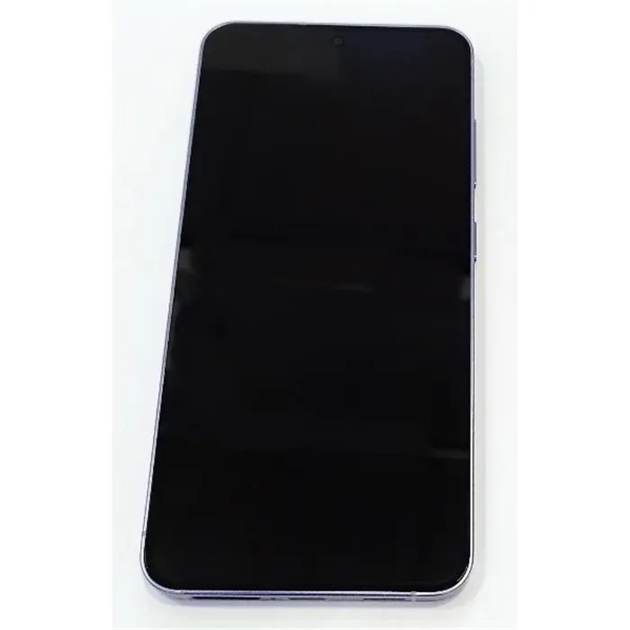 Pantalla lcd para Samsung Galaxy S24 S921 mas tactil negro con marco azul calidad premium