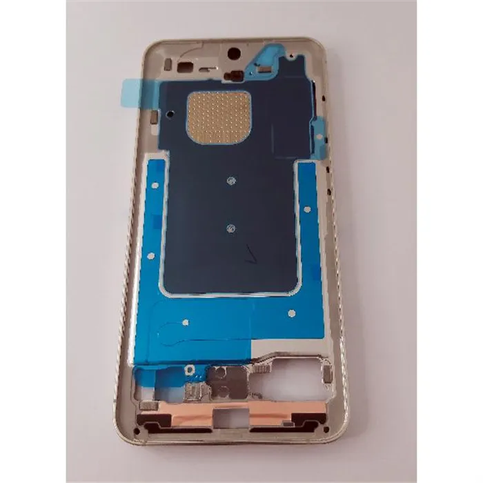 Carcasa central o marco amarillo para Samsung Galaxy S24 SM-S921B GH82-33418D Service Pack