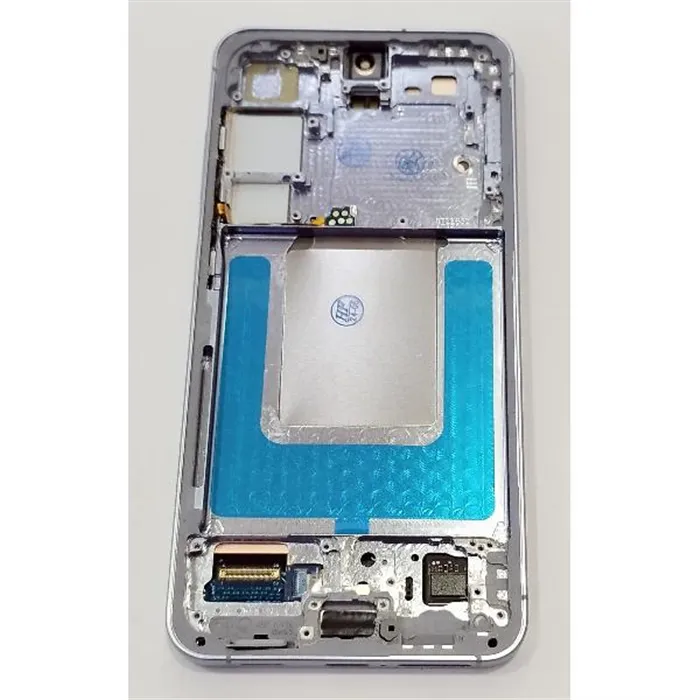 Pantalla lcd para Samsung Galaxy S24 S921 mas tactil negro con marco verde claro calidad premium