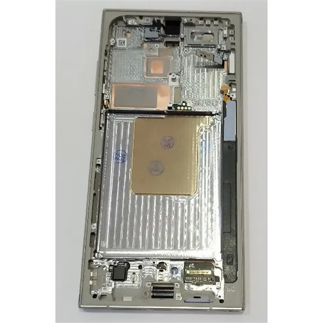 Pantalla lcd para Samsung Galaxy S24 Ultra S928 mas tactil negro con marco gris calidad premium