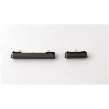 Set 2 Botones laterales negros para Samsung Galaxy S24 Ultra S928 calidad premium