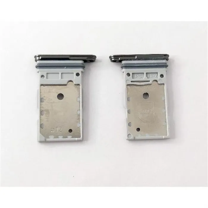 Soporte o bandeja sim negra (Dual Sim) para Samsung Galaxy S24 Ultra S928 calidad premium