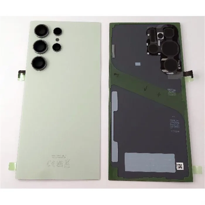 Tapa trasera o tapa bateria verde para Samsung Galaxy S24 Ultra SM-S928B GH82-33349E Service Pack