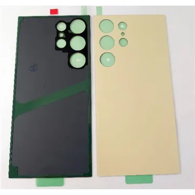 Tapa trasera o tapa bateria amarilla para Samsung Galaxy S24 Ultra S928 