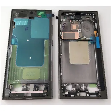 Carcasa central o marco negro para Samsung Galaxy S24 Ultra SM-S928B GH82-33399B Service Pack