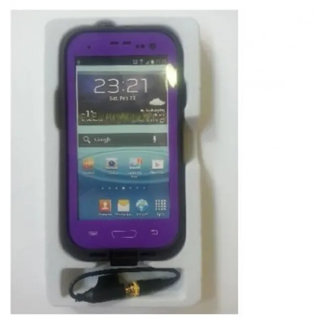 Samsung S3 I9300 Lifeproof Let s go Protector violeta