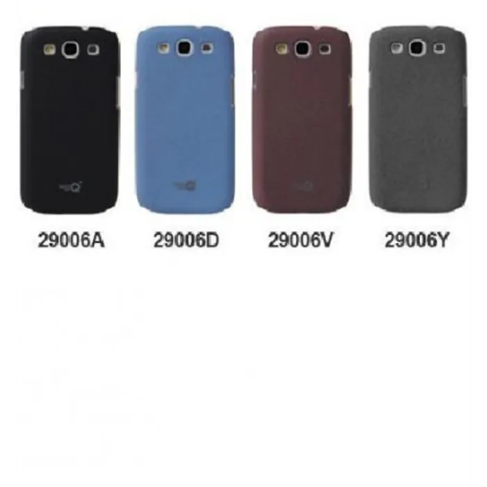 Samsung Galaxy S3 i9300 protector efecto arena negro 29006A
