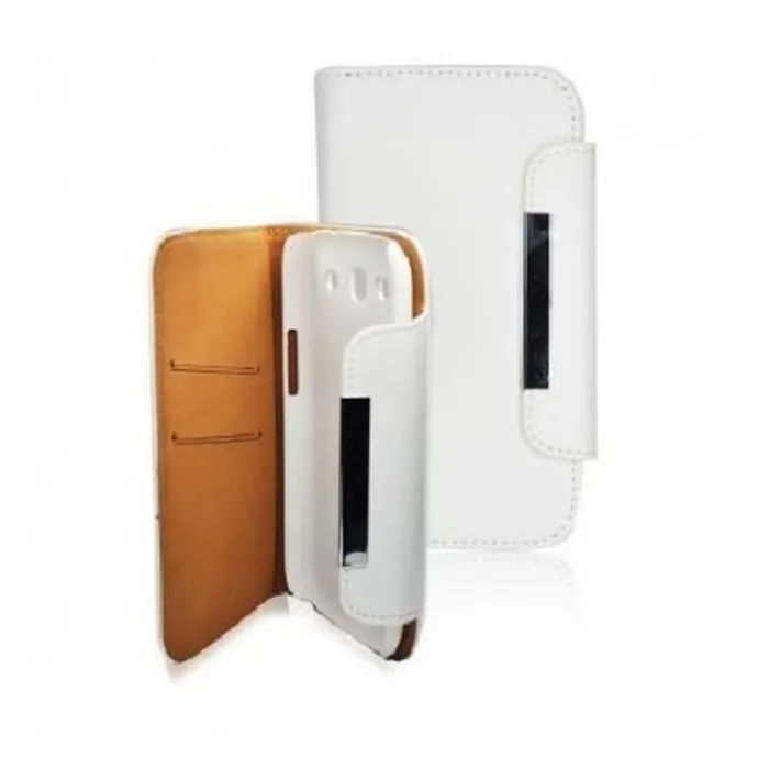 SAF033 Funda Cartera Piel Samsung I9300 Galaxy S3 Vertical b