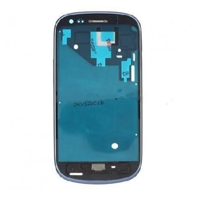 Samsung Galaxy S3 Mini I8190 azul parte central + marco premium
