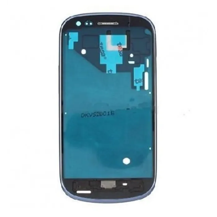 Samsung Galaxy S3 Mini I8190 azul parte central + marco premium