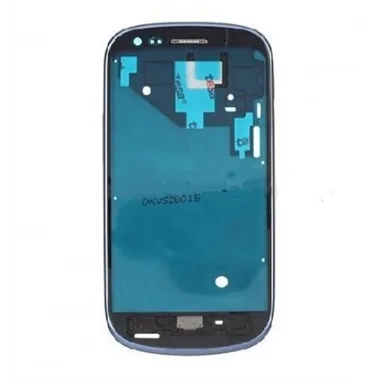 Samsung Galaxy S3 Mini I8190 azul parte central + marco premium