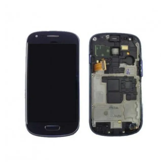 Samsung Galaxy I8190 S3 Mini gris pantalla lcd+táctil + marc