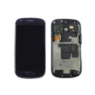 Samsung Galaxy I8190 S3 Mini gris pantalla lcd+táctil + marc