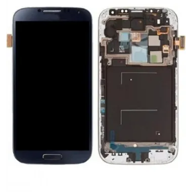 Samsung Galaxy S4 I545 LCD + Táctil azul oscuro + marco premium