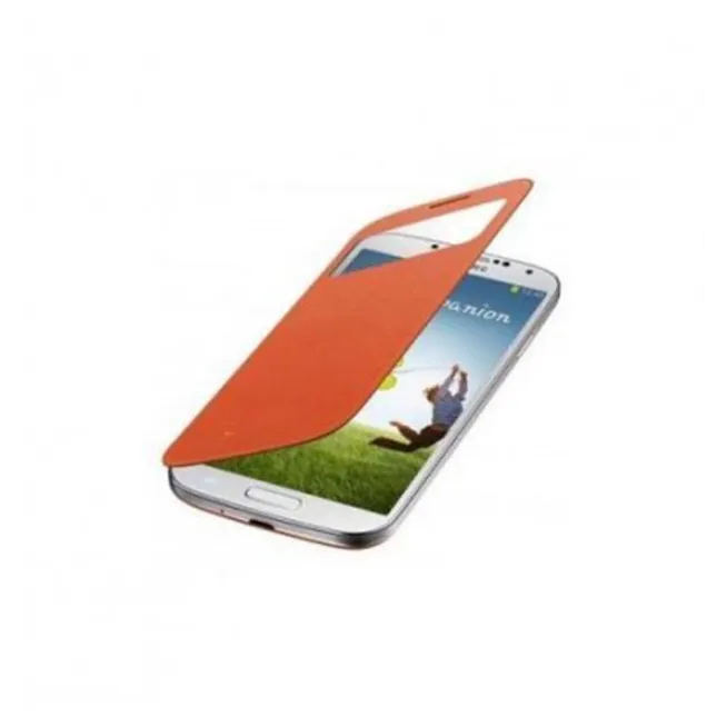 Funda inteligente S-VIEW COVER naranja Samsung I9500 I9505, 