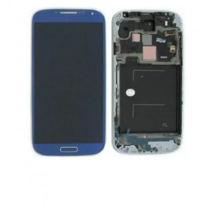 Samsung Galaxy S4 I9505 Lcd + táctil azul + marco premium remanufacturado
