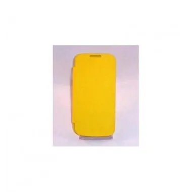 Samsung Galaxy SIV Mini I9190 i9195 Flip cover amarilla