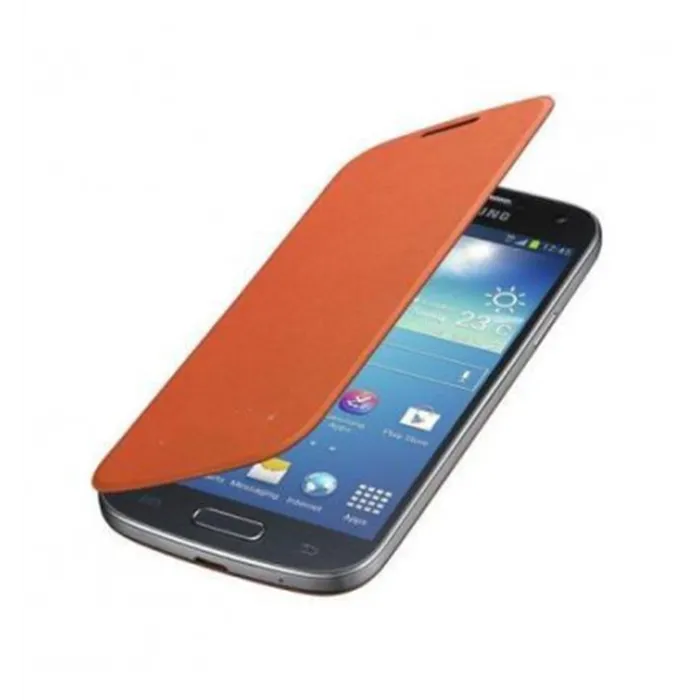 Samsung Galaxy SIV Mini I9190 i9195 Flip cover naranja
