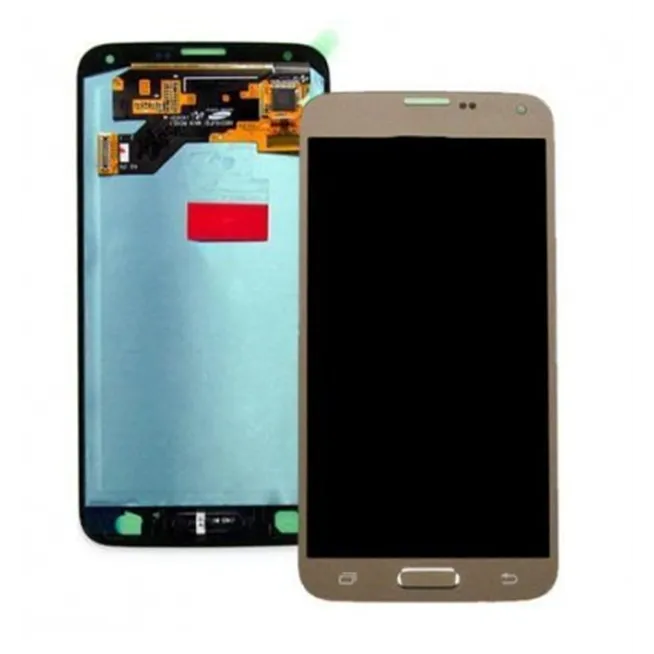 Samsung GH97-17787B Galaxy S5 Neo SM-G903F pantalla lcd + táctil dorado premium Service Pack
