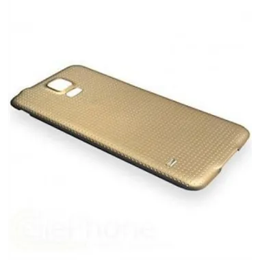 Samsung Galaxy S5 I9600 SM-G900 SM-G900F tapa batería dorado