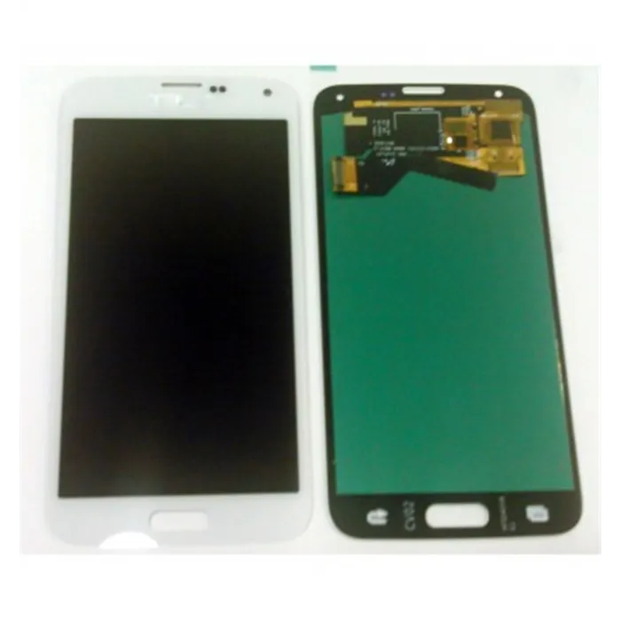 Pantalla lcd para Samsung Galaxy S5 I9600 SM-G900M SM-G900F G901F mas tactil blanco compatible Oled