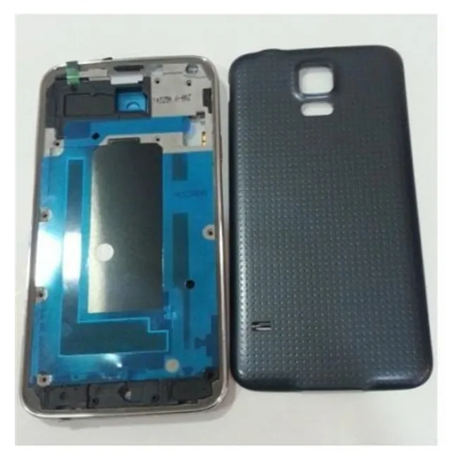 Samsung Galaxy S5 I9600 SM-G900 SM-G900F carcasa completa gris