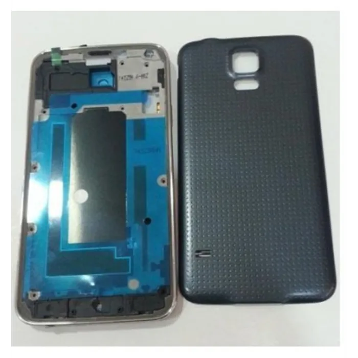 Samsung Galaxy S5 I9600 SM-G900 SM-G900F carcasa completa gris