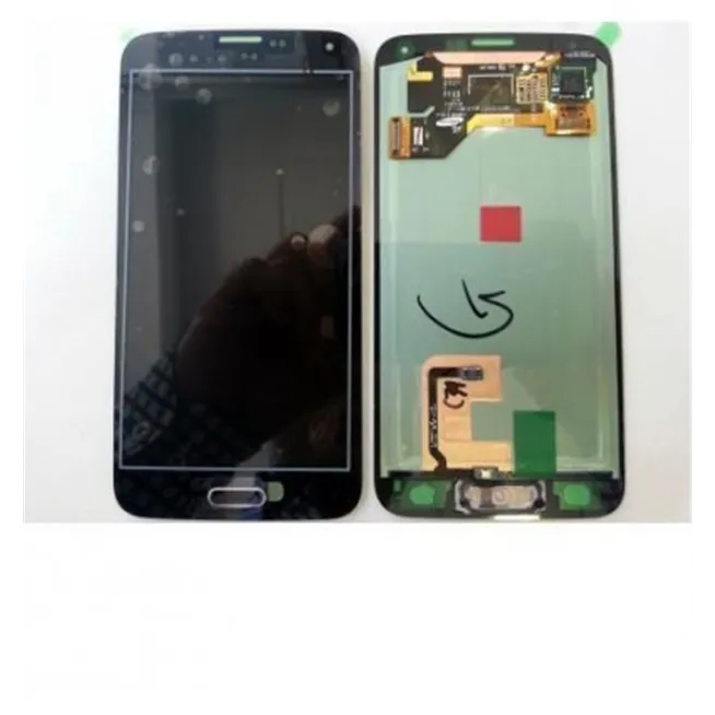Pantalla lcd para Samsung Galaxy S5 I9600 SM-G900M SM-G900F G901F mas tactil negro calidad premium
