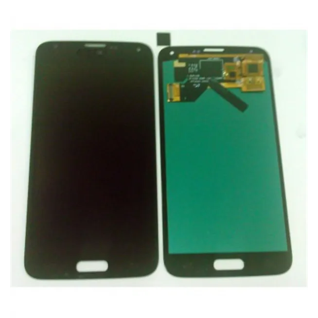 Pantalla lcd para Samsung Galaxy S5 I9600 SM-G900M SM-G900F G901F mas tactil negro compatible Oled