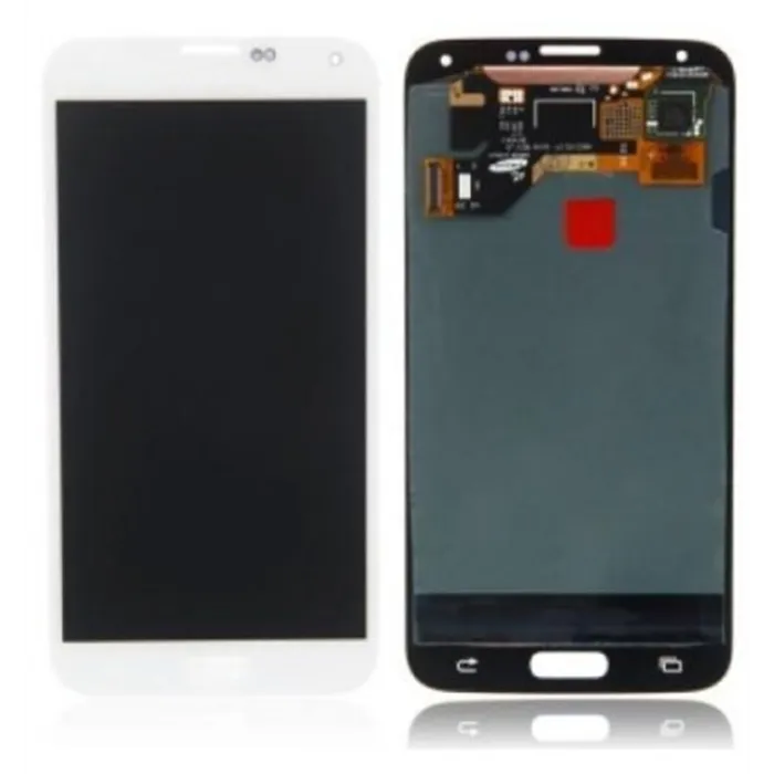 Pantalla lcd para Samsung Galaxy S5 I9600 SM-G900M SM-G900F G901F mas tactil blanco