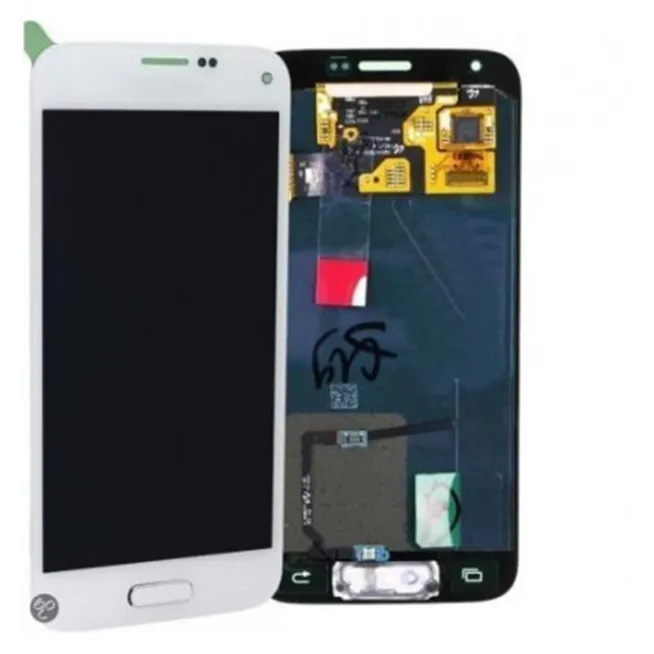 Samsung Galaxy S5 mini G800F pantalla lcd + táctil blanco or