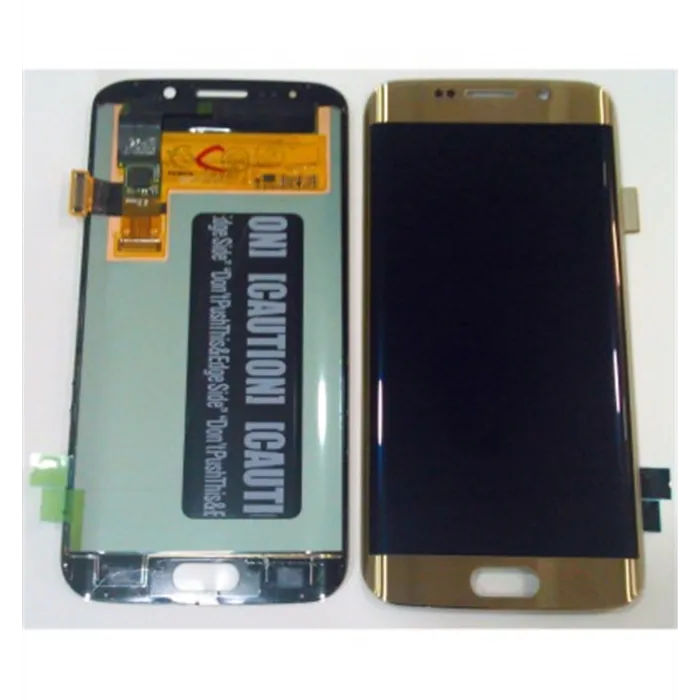 Samsung Galaxy S6 Edge G925F pantalla lcd + táctil dorado premium remanufacturada