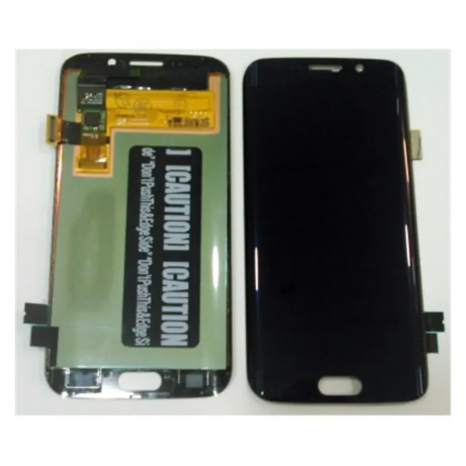 Samsung Galaxy S6 Edge G925F pantalla lcd + táctil azul - negro premium remanufacturada