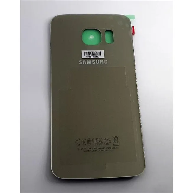 Tapa trasera o tapa bateria dorada para Samsung Galaxy S6 Edge SM-G925F GH82-09602E Service Pack