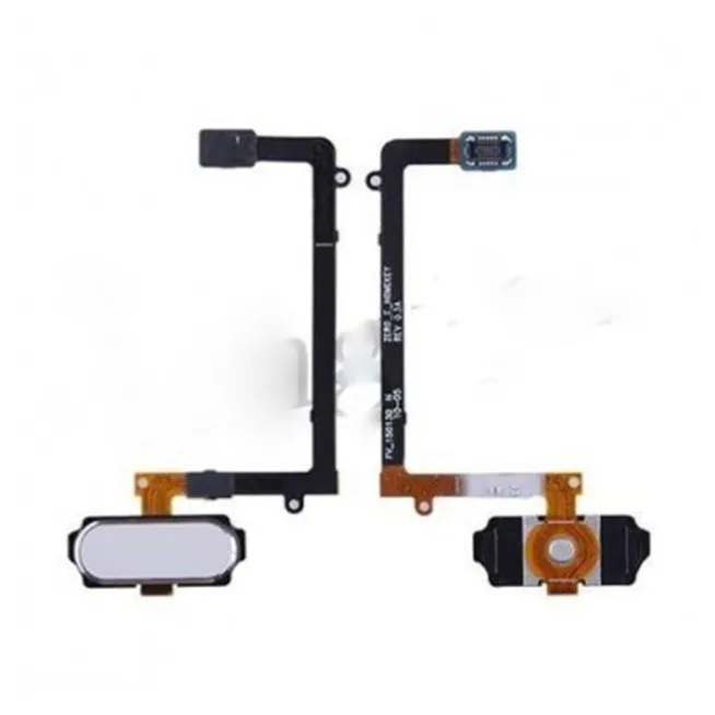 Samsung Galaxy S6 Edge G925F flex boton home blanco premium