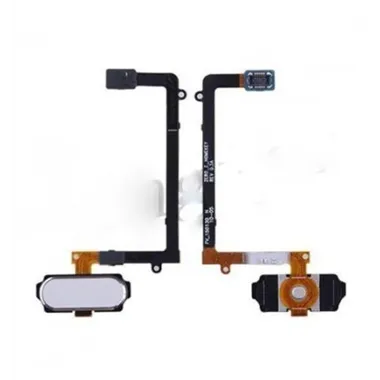 Samsung Galaxy S6 Edge G925F flex boton home blanco premium