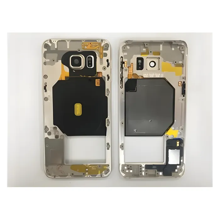 Samsung Galaxy S6 Edge Plus G928F carcasa central o marco dorado premium