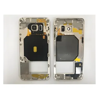 Samsung Galaxy S6 Edge Plus G928F carcasa central o marco dorado premium