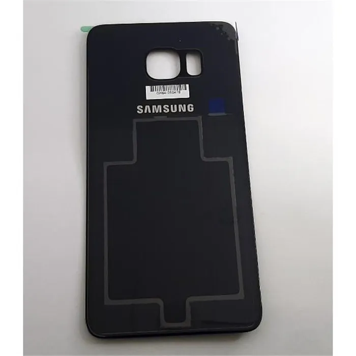 Tapa trasera o tapa bateria negra para Samsung Galaxy S6 Edge Plus SM-G928F GH82-10336B Service Pack