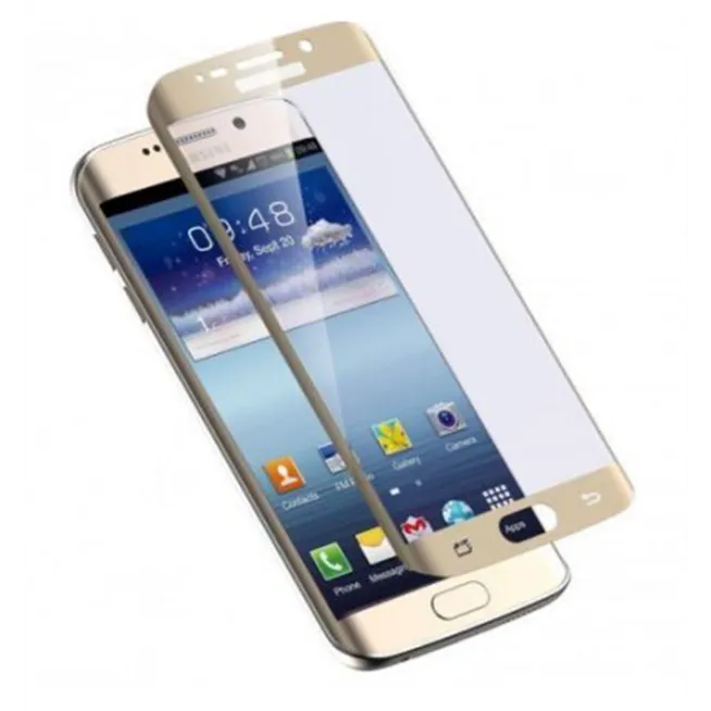 Samsung Galaxy S7 Edge SM-G935F cristal templado curvo dorad