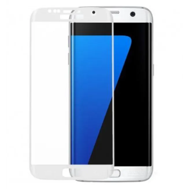 Samsung Galaxy S7 Edge SM-G935F cristal templado curvo blanc