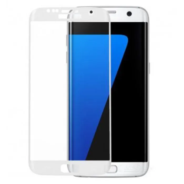 Samsung Galaxy S7 Edge SM-G935F cristal templado curvo blanc